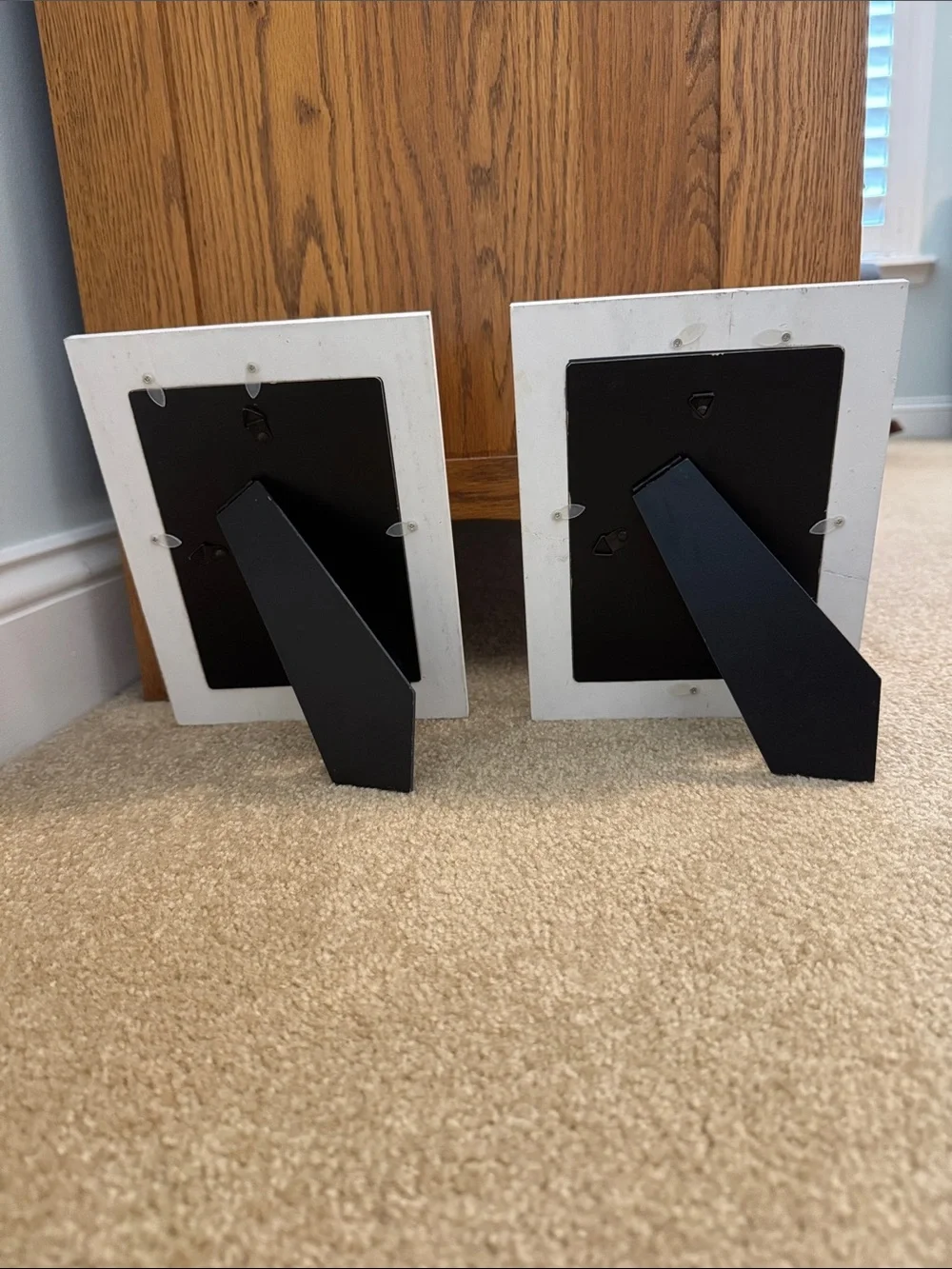 Two wood photo  “beach” frames